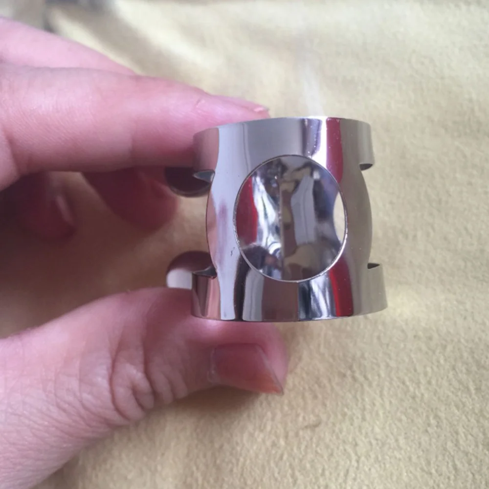 

Treble Clarinet Nickel-plated Double Screws Adjust Mouthpiece Ligature Clip (Silver)