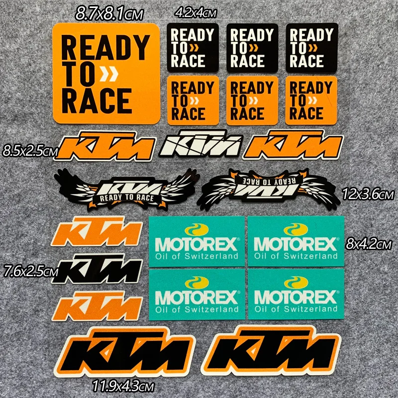 

Reflective Sticker Modified Tank-pad Side Box Decorative deca For KTM 250 390 690 750 1090 1290GT DUKE 200 RC TMXK 109