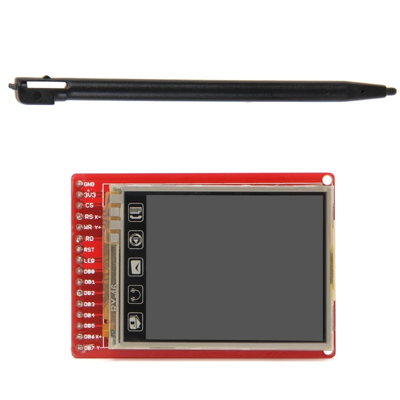 

3.3V TFT LCD 2.0" Touch Screen Breakout Board With Touch Pen W3JB