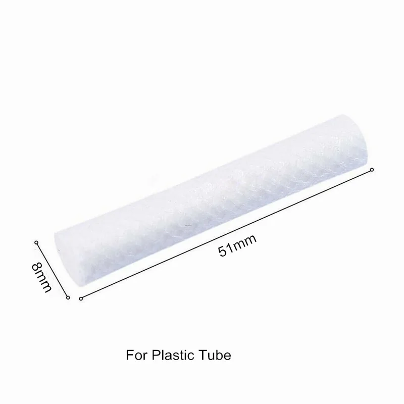 100 шт./лот 8x51 мм ватные фитили для ароматерапии вдыхающий сменный фитиль упаковка