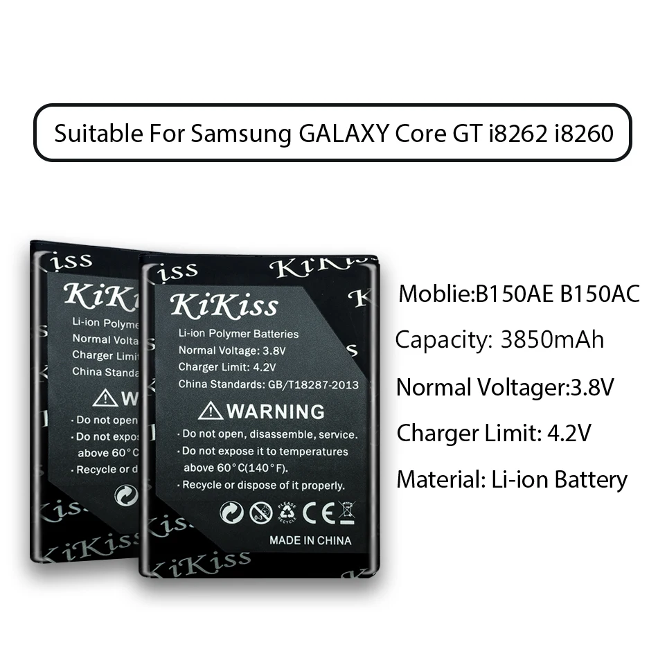 Для samsung Galaxy Core Grand GT i9082 i9060 i8260 i8262 экспресс 3 J1 J120 J1 J100M телефон Батарея B150AE EB535163LU