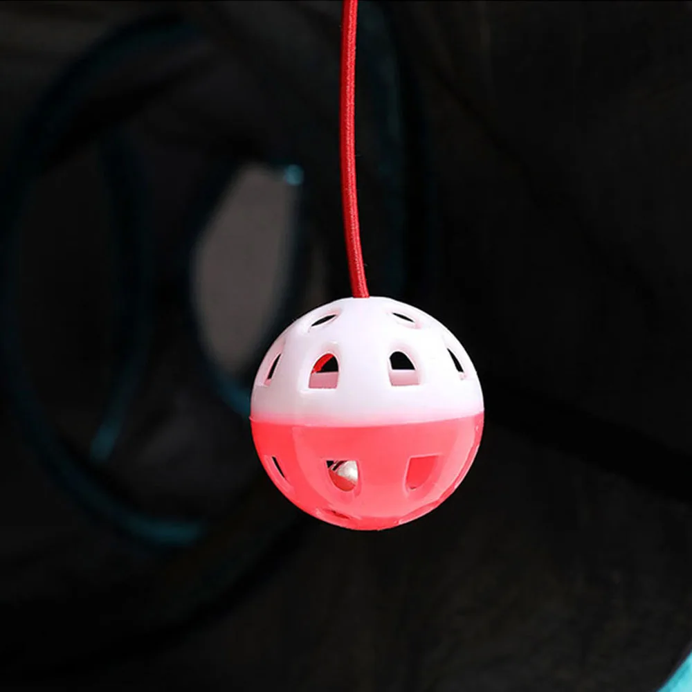 Практичный туннель для кошек с 2/3/4/5 отверстиями складной интерактивный обучения