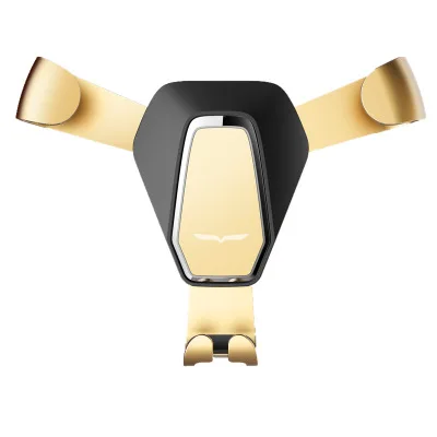 

Car Mobile Phone Holder Gravity Induction Buckle Universal Holder Air Outlet Navigation No Magnetic Clip GPS Smart Phone Storage