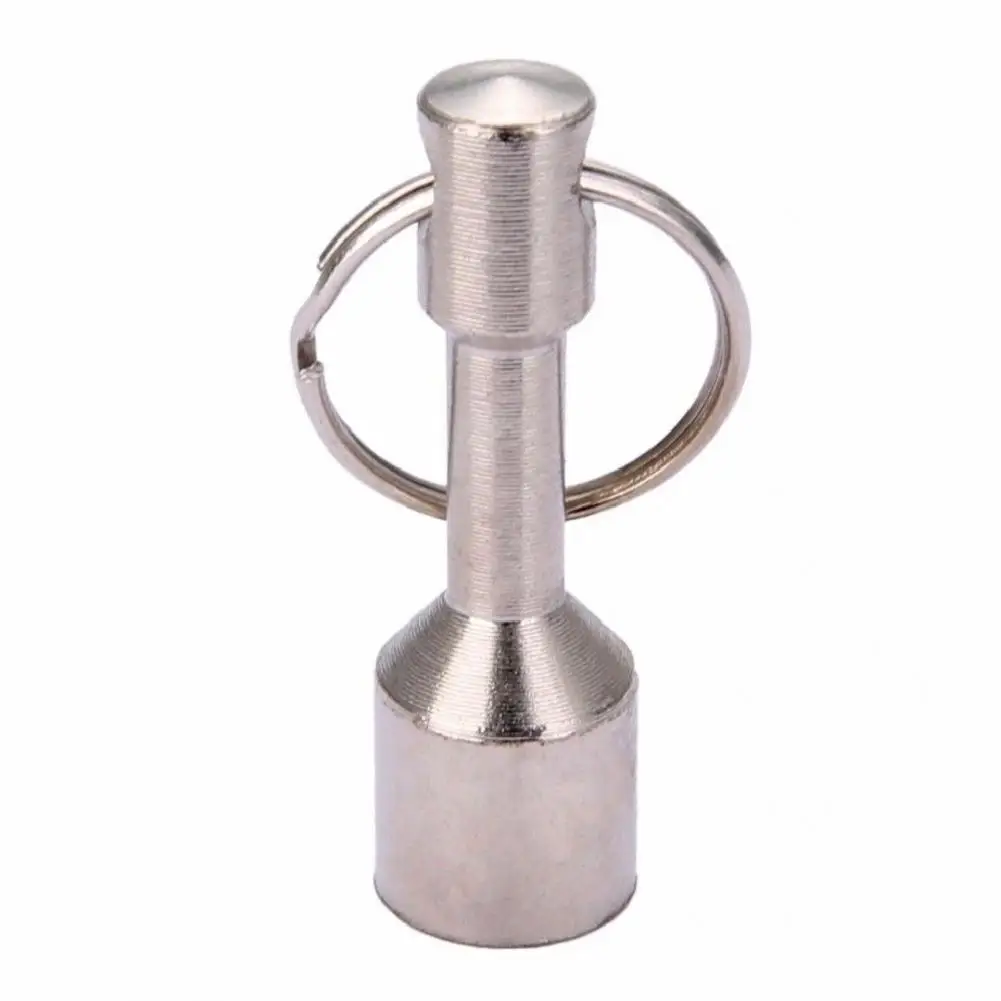 

Super Strong Metal Magnet Keychain Split Ring Pocket Keyring Hanging Holder