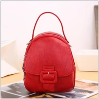 new small fresh female bag messenger bag net celebrity popular oneshoulder lady square buckle soft leather fashion handbag trend