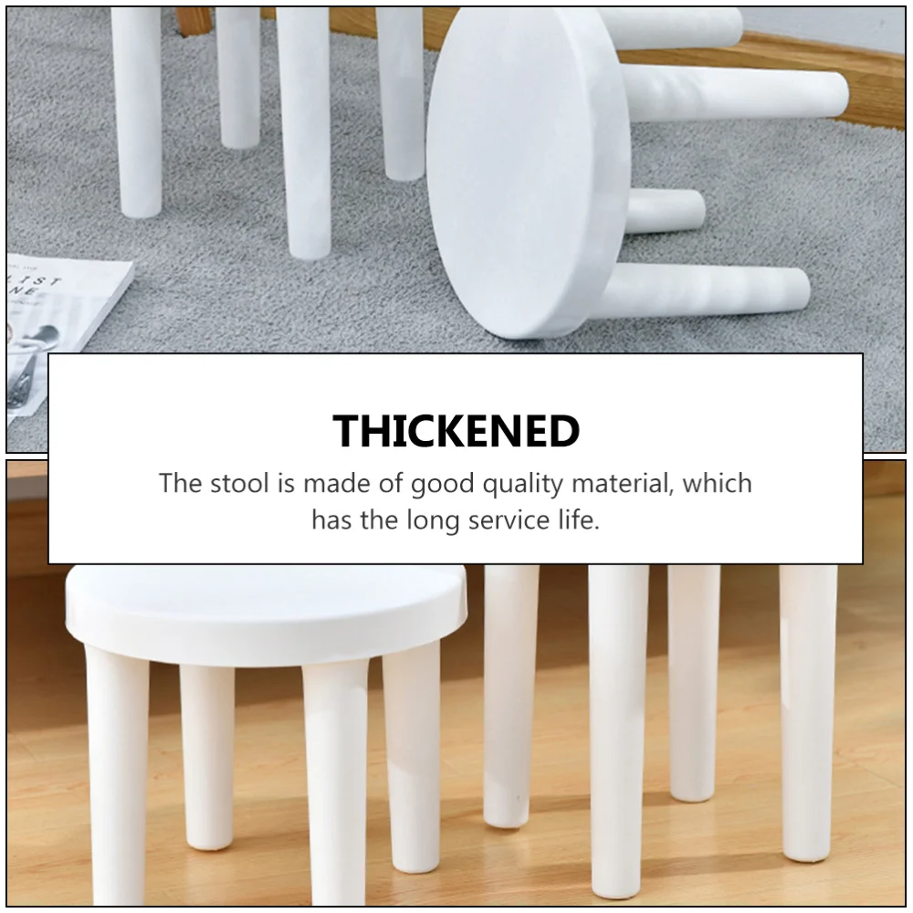 

1pc Household Footstool Small Low Stool Furniture Non-slip Stool Stool