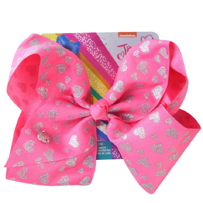 Банты для волос с принтом в виде единорога 8 дюймов |