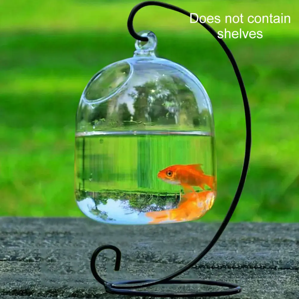 Ручная работа подвесные вазы миска для рыб прозрачные настольные растения