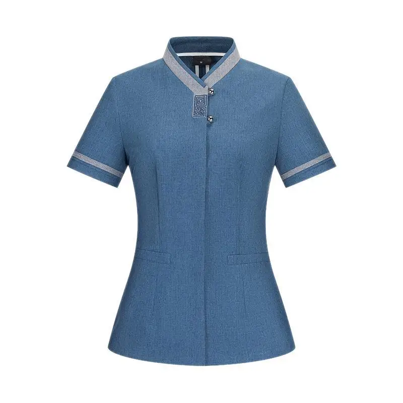 

Hotel Room Attendant Cleaner PA Property Cleaning Cleaning Work Short-Sleeved Female