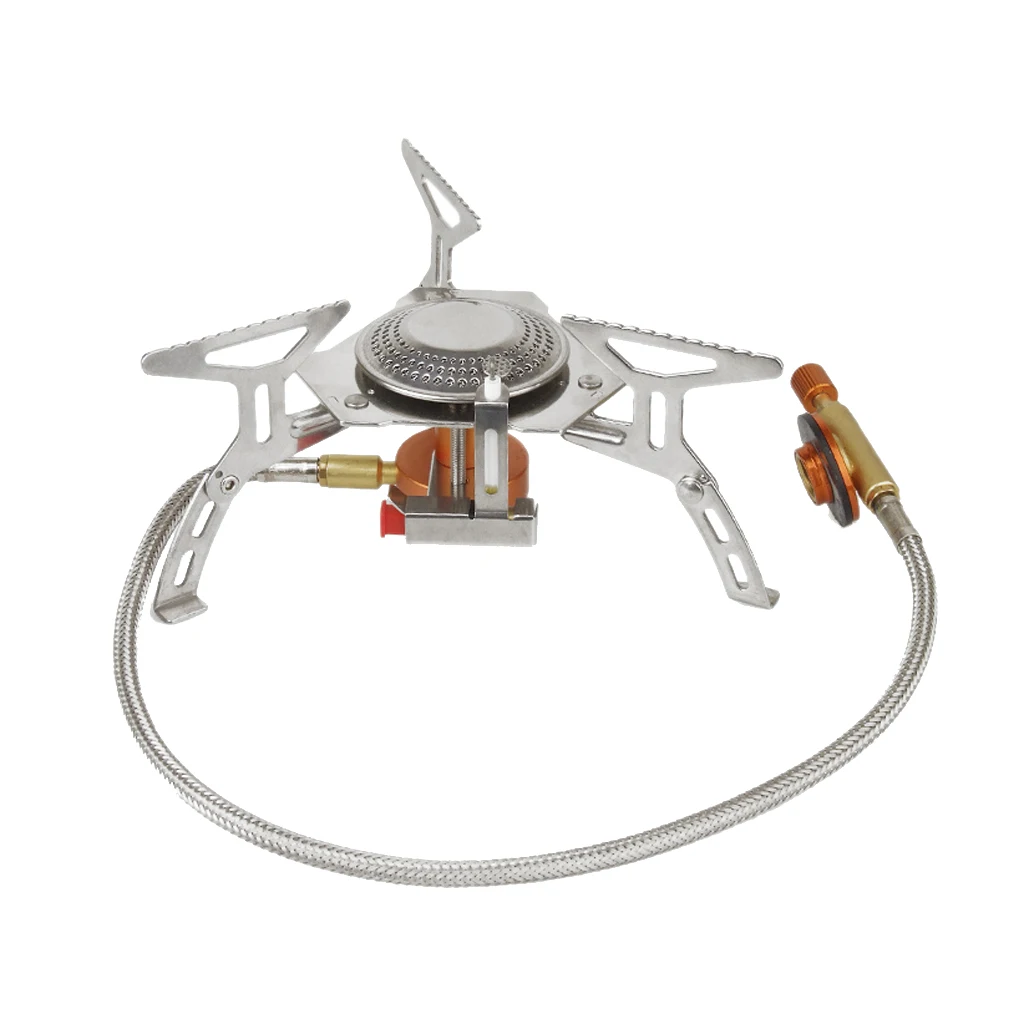 

Backpacking Camping Stove Gas-powered Butane Propane Burner Outdoor Picnic