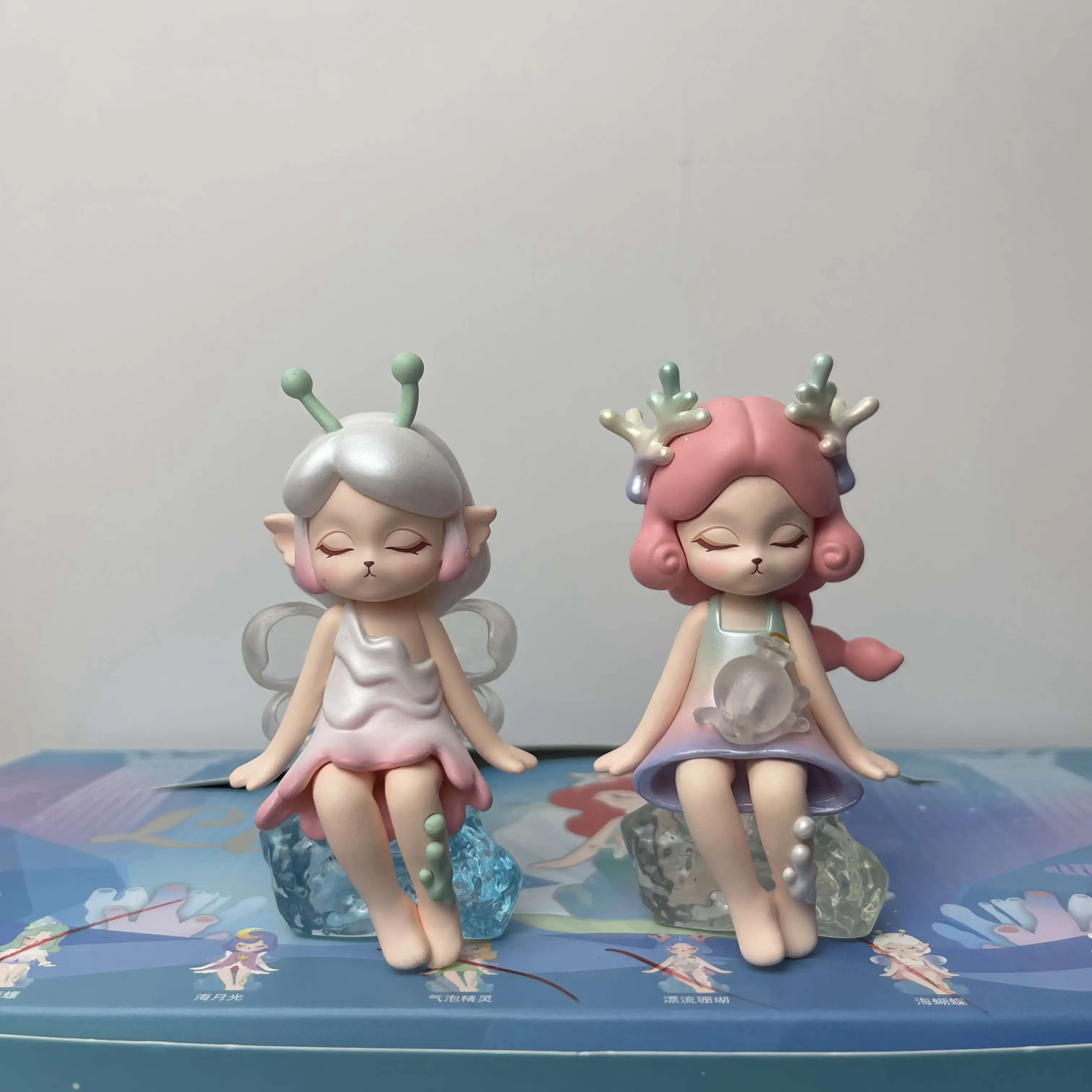 Blind Box Toy Sea Daughter Series Caja Ciega Creative Doll Sleeping Dream Fairy Tale Hand-made Fairy Decoration Mysterious Box