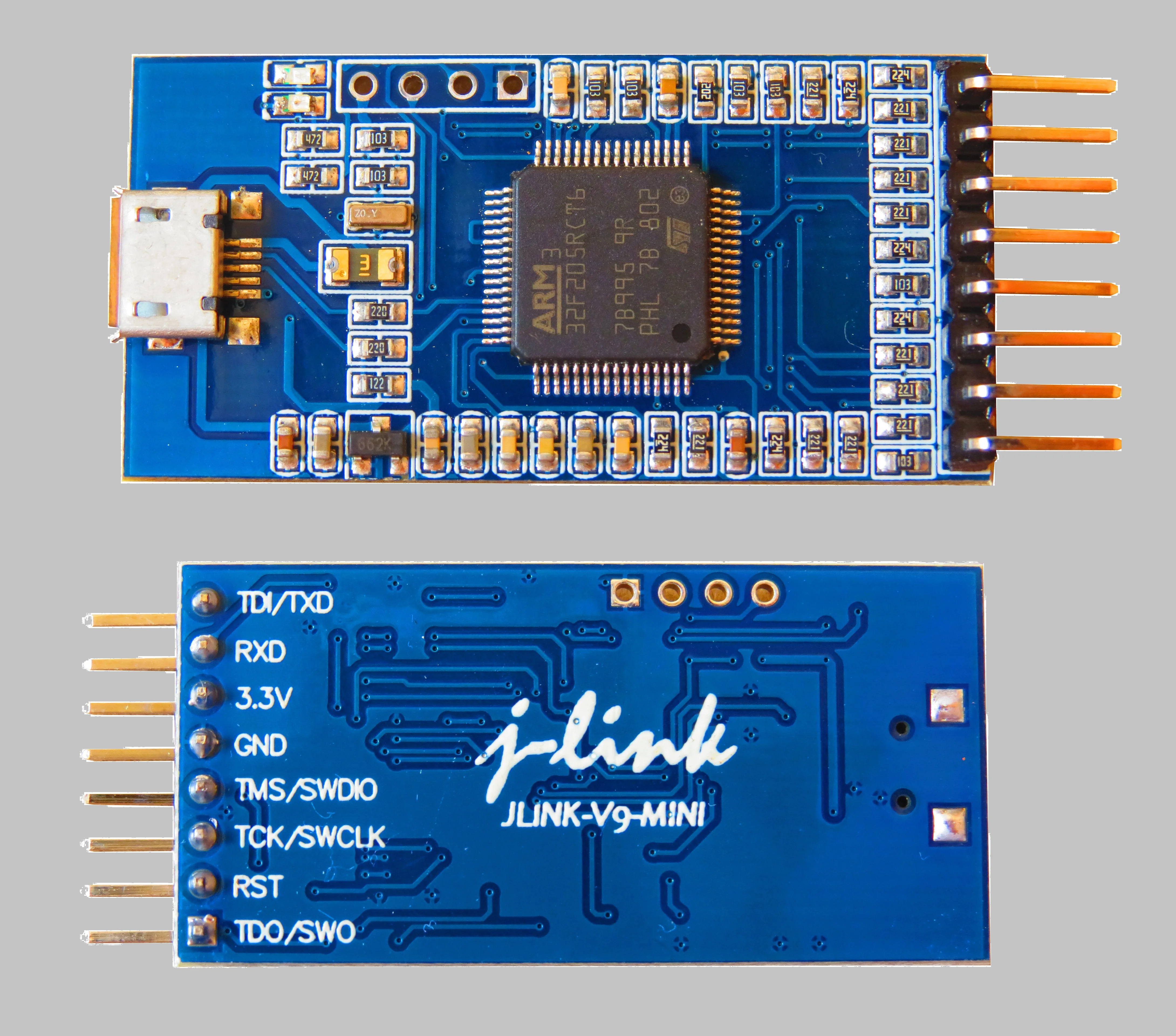 

JLINK V9 мини эмулятор j-link не отключает прошивку V9 Новый мини-отладчик