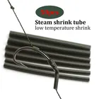50 шт. Ловля карпа паровые термоусадочные трубки для карповой оснастки аксессуары для изготовления карпа крючок рыболовная трубка против запутывания рукава концевые снасти
