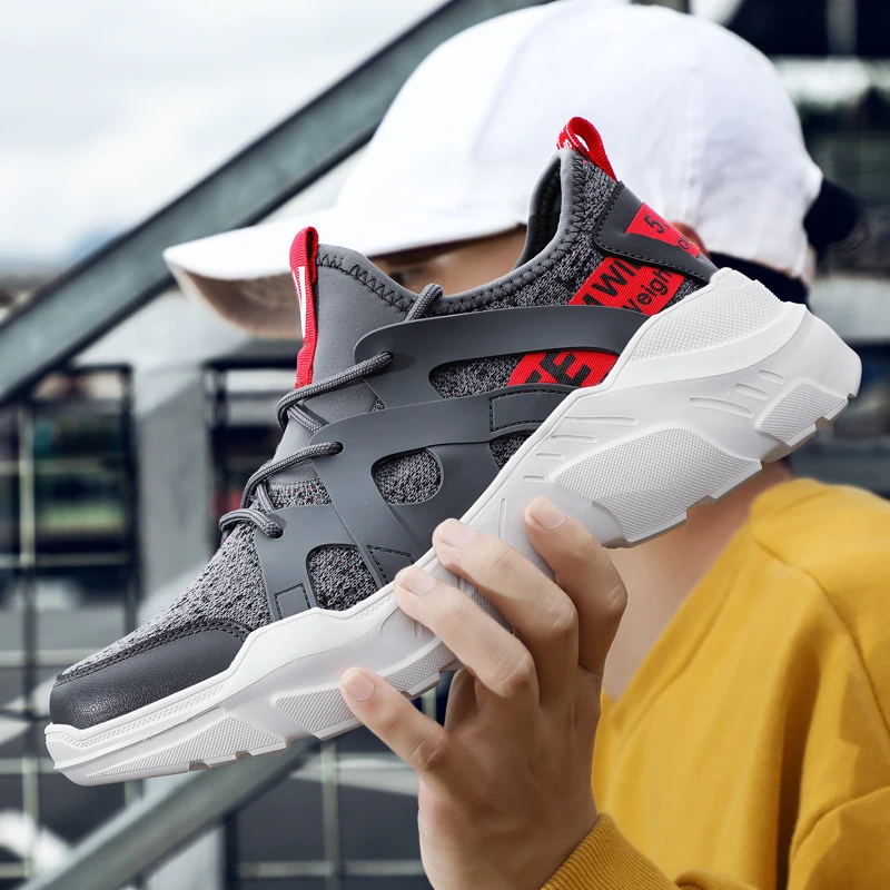 Кроссовки Bomlight мужские сетчатые повседневная обувь на толстой подошве