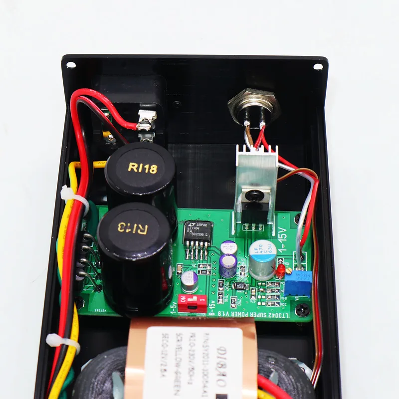 Сверхнизкий уровень шума HIFI линейный источник питания 2-ступенчатый