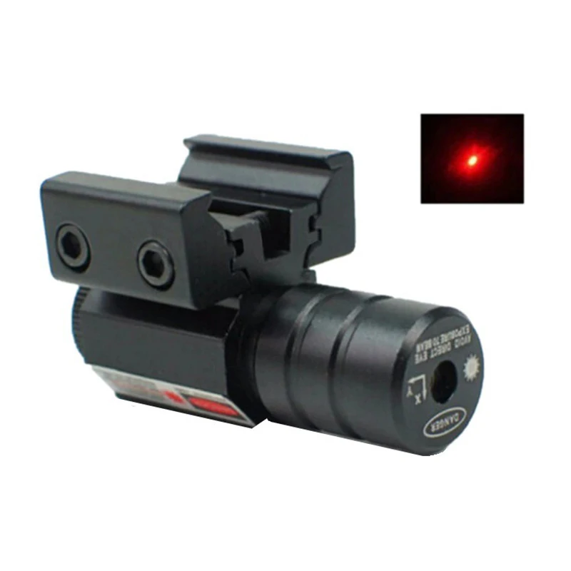 Мощная тактическая лазерная указка Red Dot Scope Weaver Picatinny Mount Set for Gun винтовка стрельба