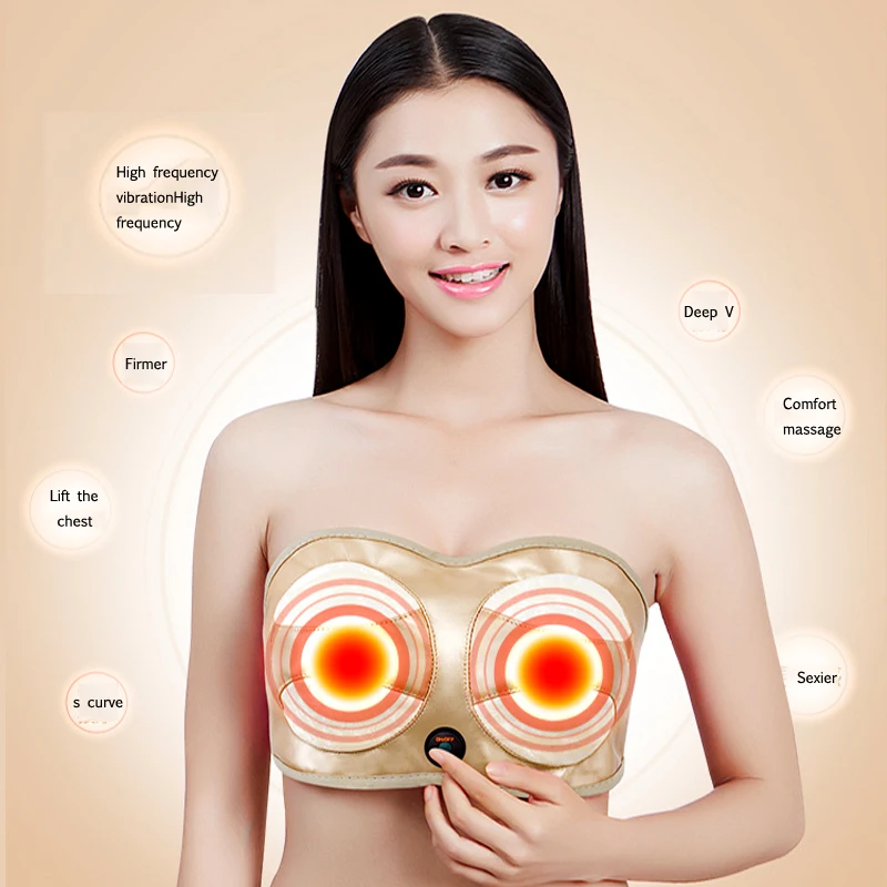 Массажер груди для улучшения внешнего вида после родов, раскрытия меридианов, вибрационного и теплового воздействия, улучшения упругости и устранения саггинга.