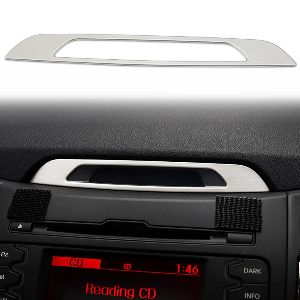 2018 г. Стайлинг автомобиля центральная консоль из нержавеющей стали с