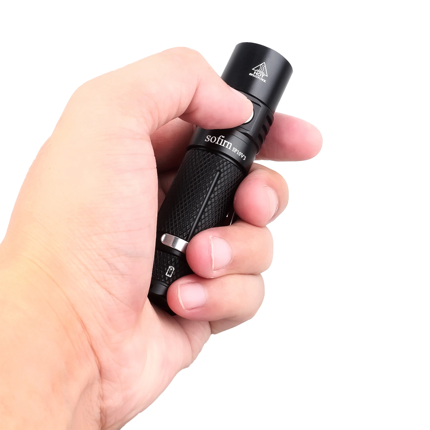 Sofirn SP10 V3 Mini LED Flashlight 1000lm LH351D Portable 14500 AA Flashlights EDC Torch with Dual Switch | Лампы и освещение