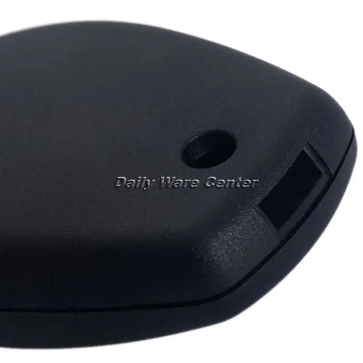 Черный Автомобильный ключ с 2 кнопками брелок для разблокировки дистанционный