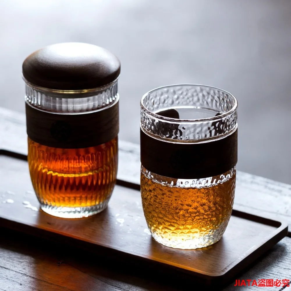 

Термостойкая утолщенная портативная чашка из боросиликатного стекла, 400 мл