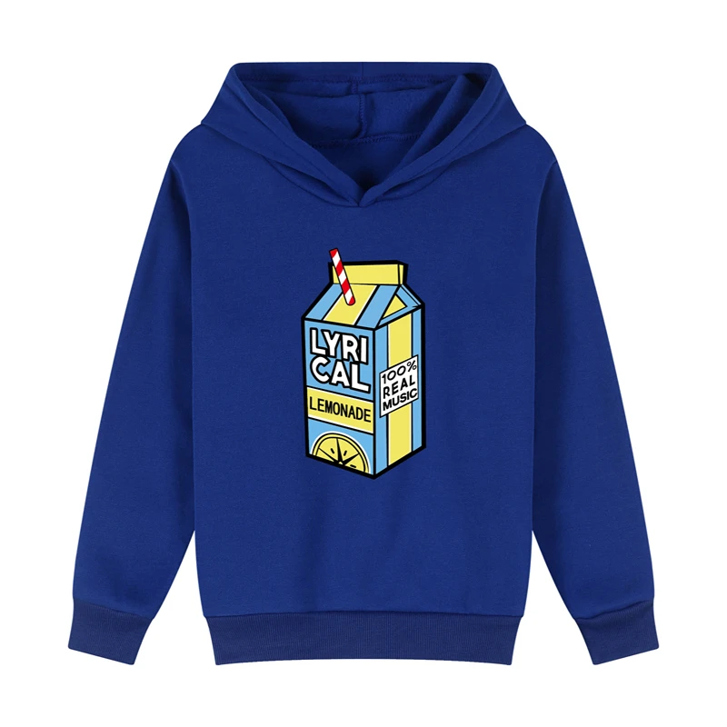 

New Cartoon Print Spring and Autumn Clothes Children's Sweaters Drinks Boys and Girls Hoodies Casual Long-sleeved Pullovers