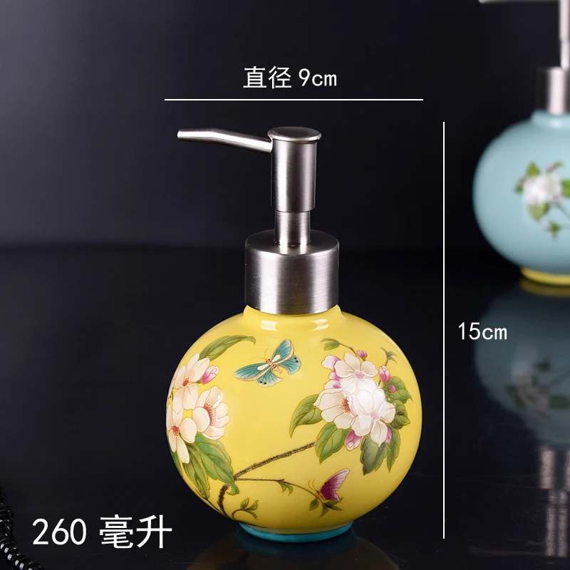 Декоративная керамика для ванной комнаты европейская ручная бутылка