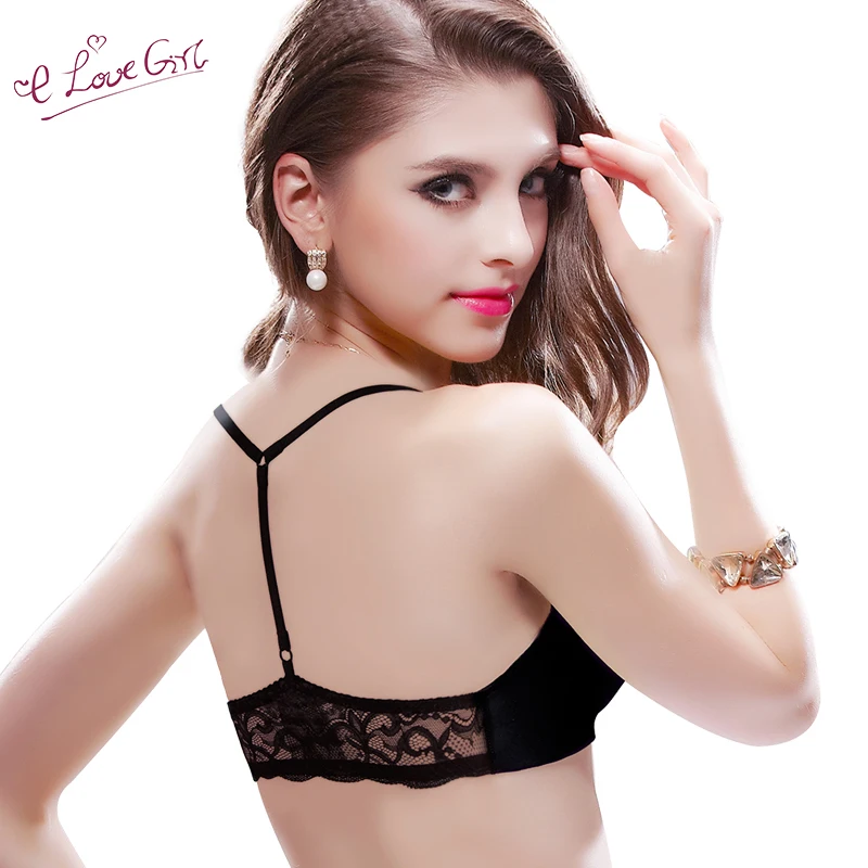 

Elovegirl Sexy Lace Bras For Women Plus Size Bra Beauty Back Lingerie Comfort Bralette 5/8 Cup Female Brassiere Underwear #C