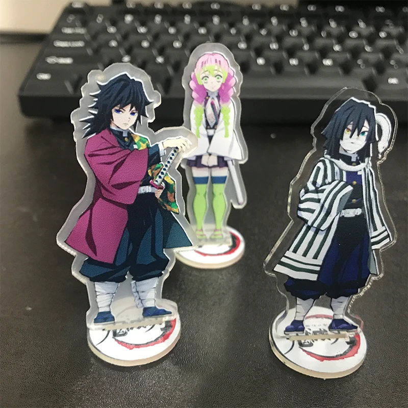 

Anime Demon Slayer Acrylic Stand Figures Kimetsu No Yaiba Action Figures Model Demon Slaying Corps Toys DIY Tabletop Decoration
