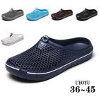 2021 для мужчин и женщин Водонепроницаемый Aqua босоножки; Сезон лето; Мягкая обувь с плоской подошвой, уличные пляжные водонепроницаемого материала; Водонепроницаемая обувь дышащая Спортивная крик Нескользящая легкая прогулочная обувь