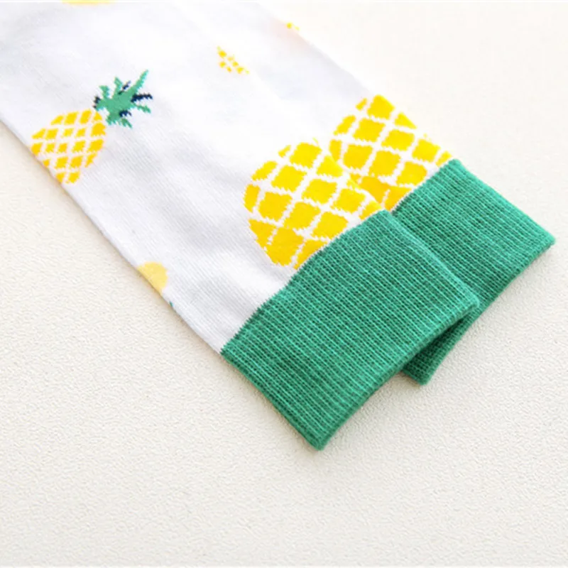 

Cartoon Cute Kids Socks Fruit Pineapple Orange Baby Toddler Cotton Socks Knee High Long Socks Leg Warmer Boy Girl Children Socks
