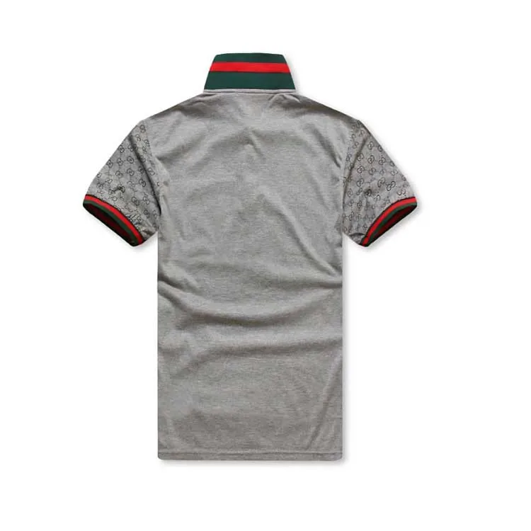 

New Original Brand Polo Shirt Men Tops Summer Short Sleeve Fashion Clothing 100% Cotton Mans Tee Shirt 1G7