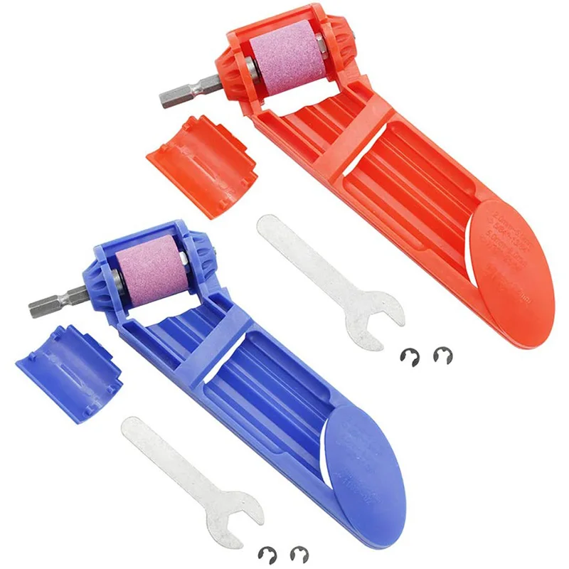 

2-12.5mm Portable Drill Bit Sharpener Corundum Grinding Wheel Tool Corundum Resisting Drill Polishing Grinder Wheel Tool