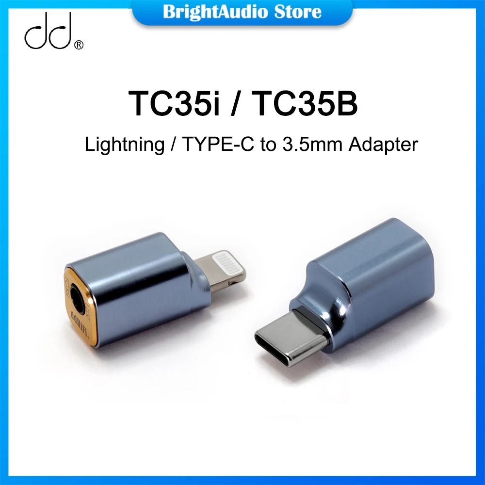 DD ddHiFi TC35i TC35B 2021 освещение TYPE-C до 3 5 мм адаптер аудио кабель для iOS Android мобильный