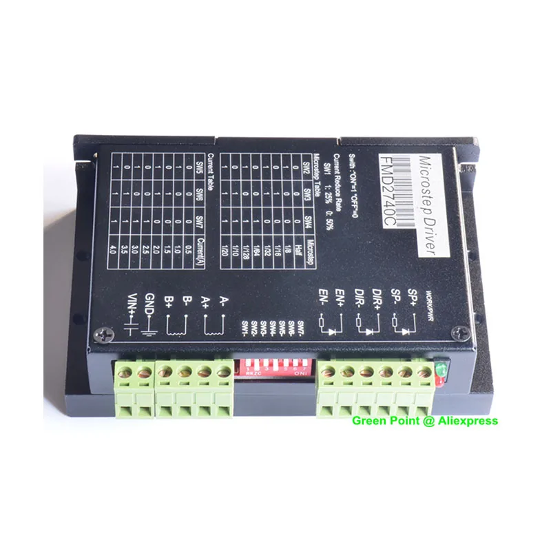 Новый продукт Драйвер шагового двигателя FMD2740C 50 В постоянного тока/4A/128 CNC драйвер
