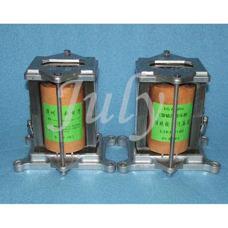 

A pair of 3.5K: 4Ω / 8Ω / 16Ω high power 4C ED20x50 iron core, 2A3 / 300B tube amplifier push-pull output transformer