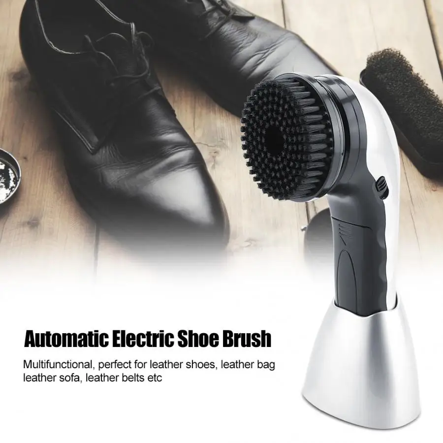 Автоматическая электрическая щетка для обуви ручной светящийся полировщик