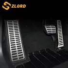 Педаль газа тормоза Zlord, педаль сцепления для Seat Altea Leon 2009 - 2012 Toledo 2006-09, автомобильные педали из нержавеющей стали, автомобильные аксессуары
