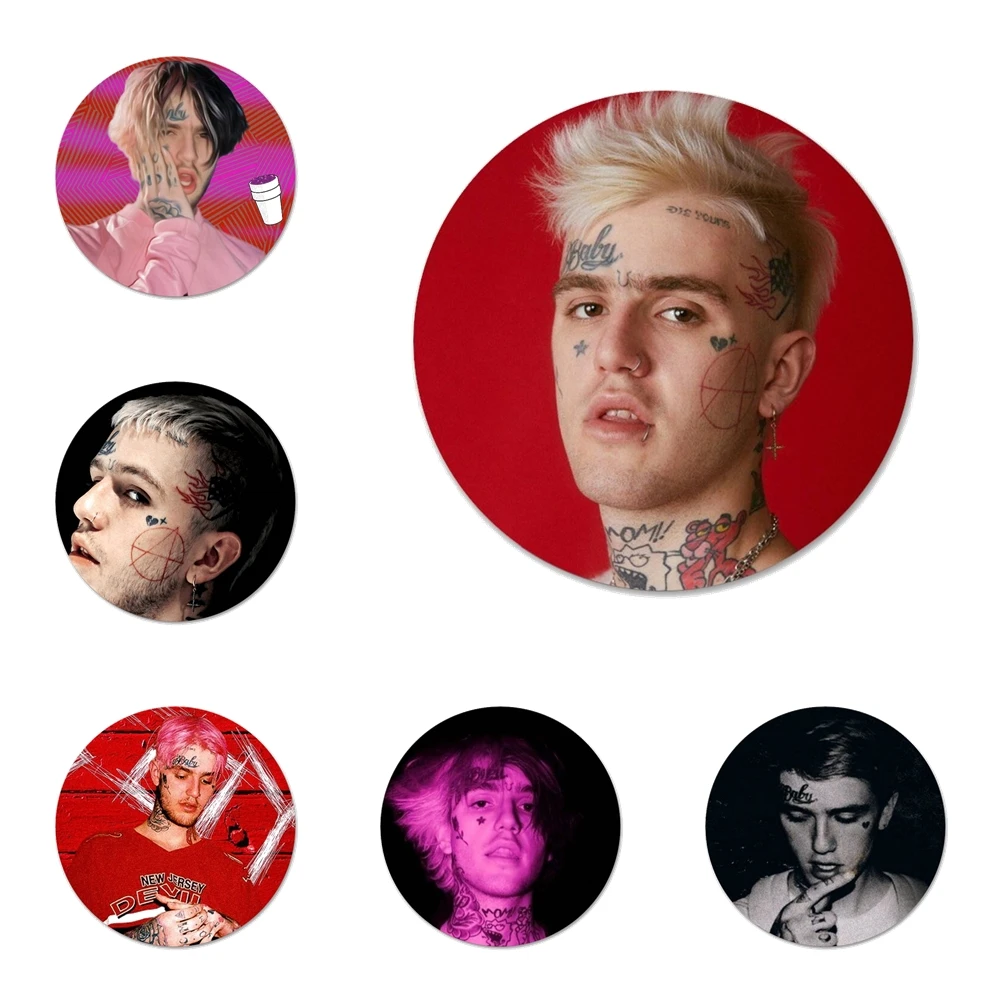 

Lil Peep Lil Bo Peep World away значок для одежды рюкзак украшение подарок