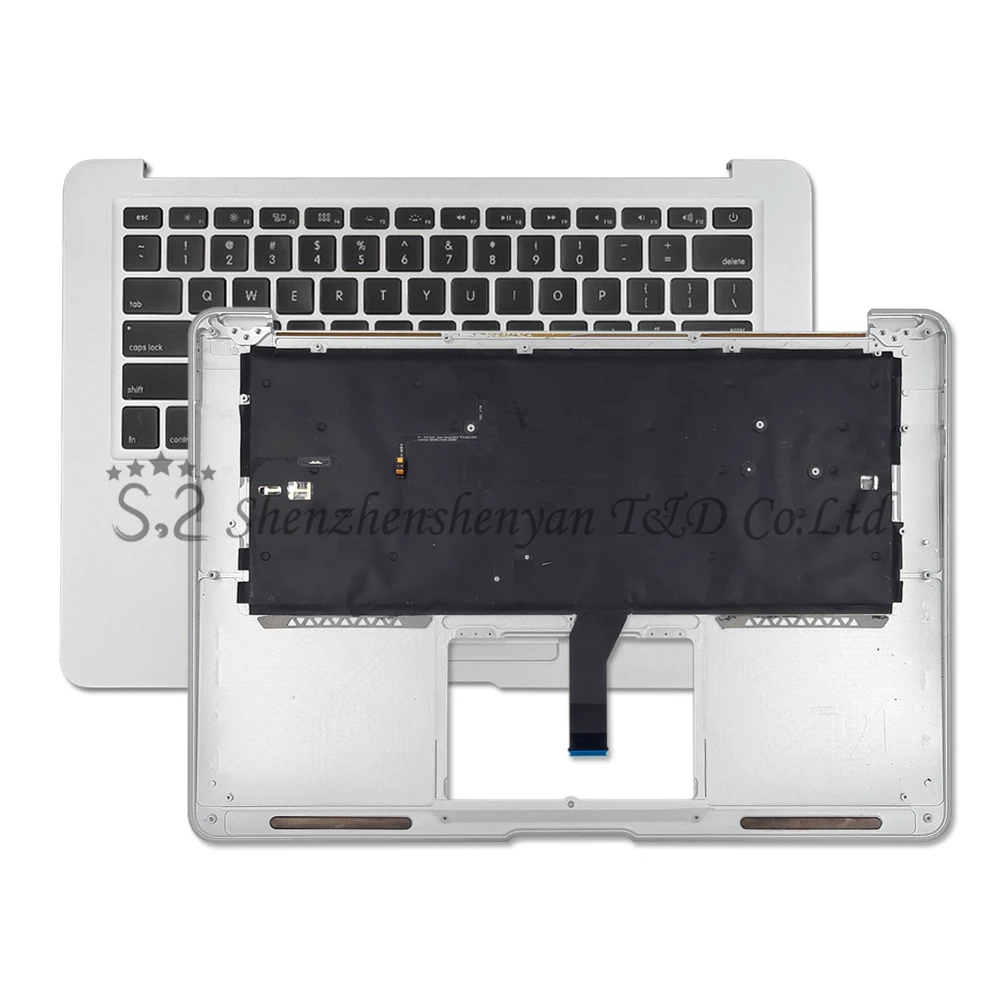 Как новый для MacBook Air 13 &quotA1466 US SP верхняя крышка с клавиатурой упором ладони 2013 2014