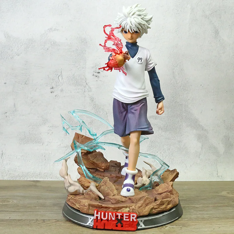 

HUNTER X HUNTER Killua Zoldyck PVC Figure Collectible Model Toy Brinquedos Figurals