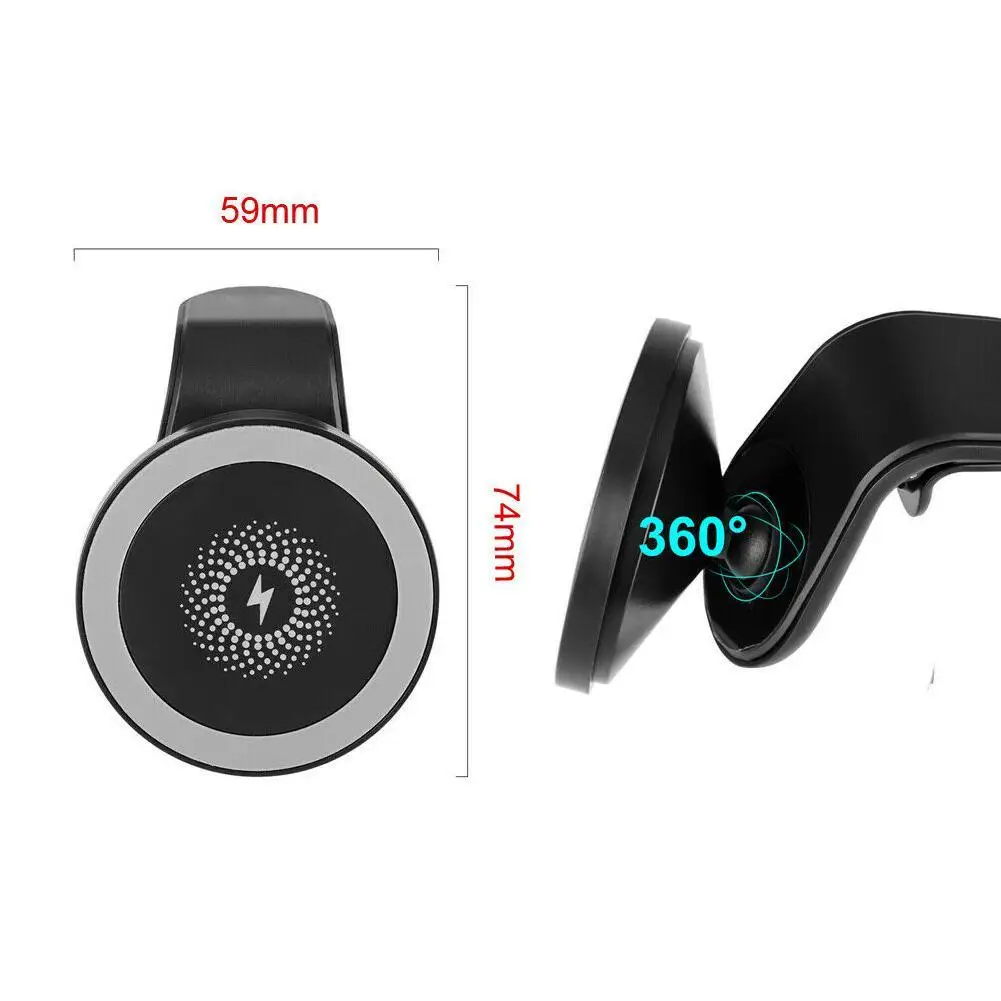 

Wireless Magnetic Car Phone Holder Car Charger Universal Car Holder For The New Wireless Phone Magnetic Charge Applicabler