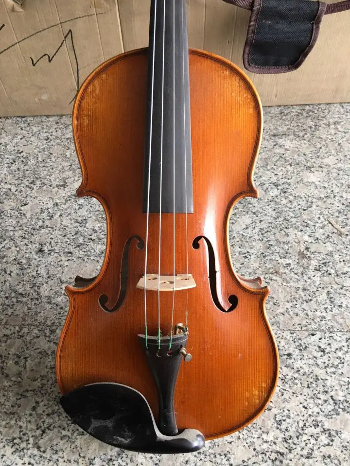20 Years Natural Drying Spruce Flamed Maple Italian retro Handmade Violin 4/4 violin with case bow Professional Sound! | Спорт и