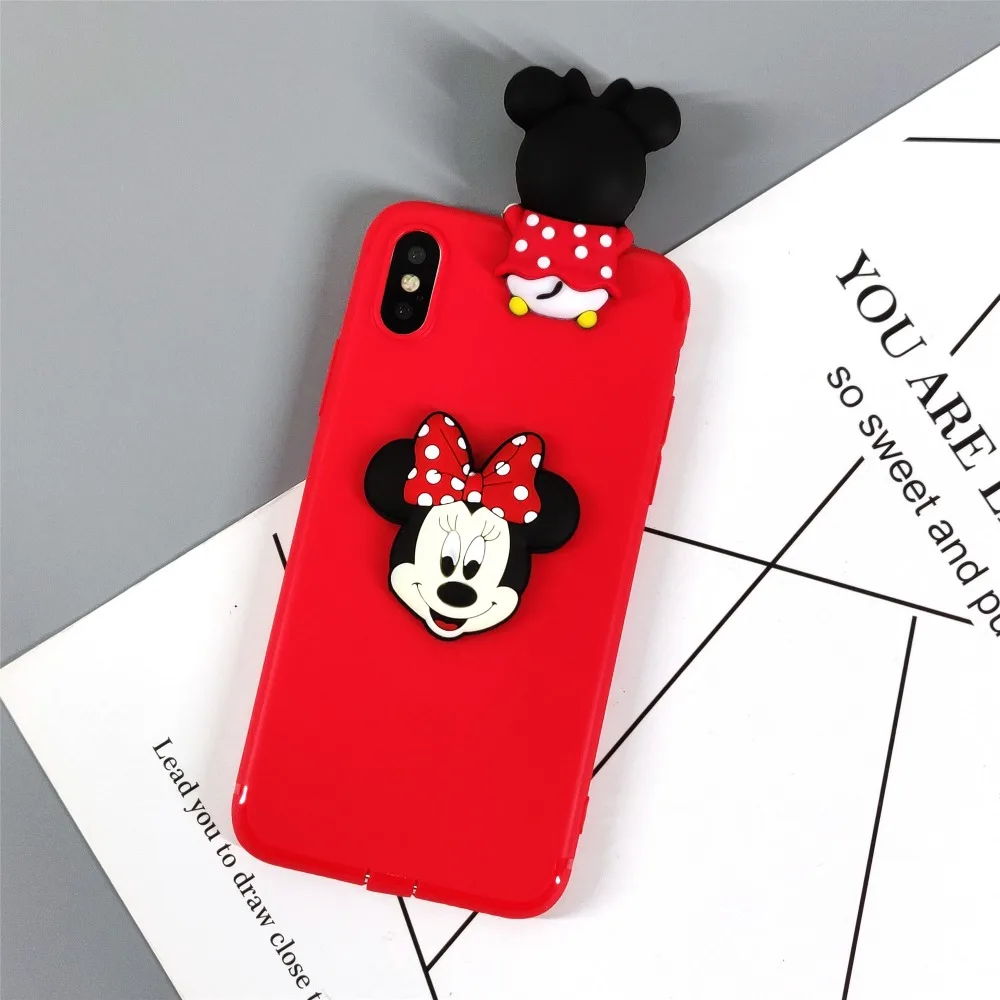 Мультфильм 3D маленький Стич куклы чехол для samsung Galaxy A70 A60 A50 A40 A30 A20 A10 M10 M20 M30 Карамельный цвет Мягкий ТПУ чехол для телефона