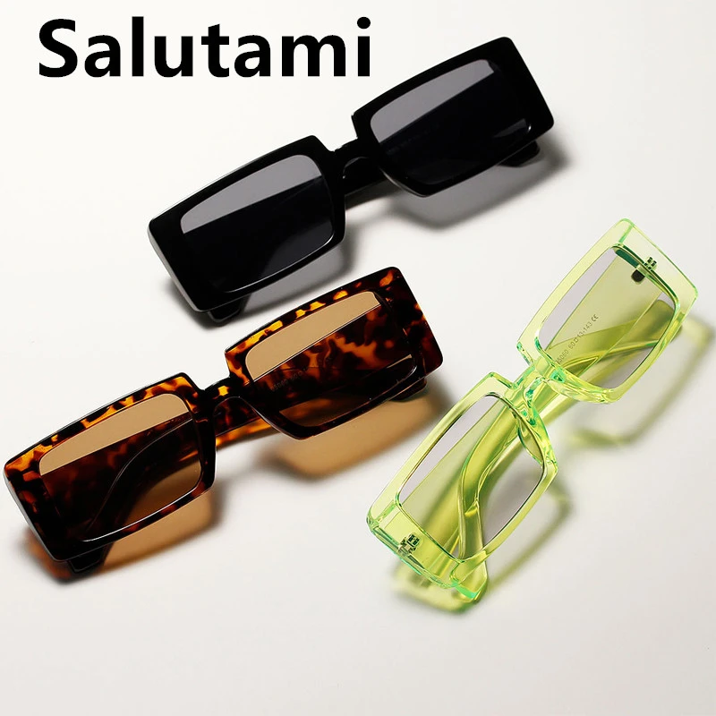 Очки солнцезащитные женские квадратные модные роскошные брендовые маленькие