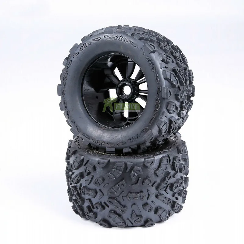 Набор шин Knobby подходит для 1/8 HPI Racing Savage XL FLUX Rovan TORLAND Monster бесщеточный грузовик