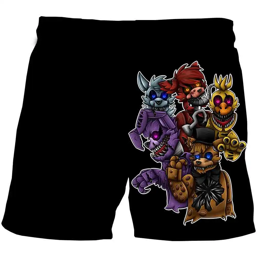 

Summer Fashion Five Nights at Freddy baby girls boys shorts kids Baby Girls Pattern Triangle polyester Shorts Clothes