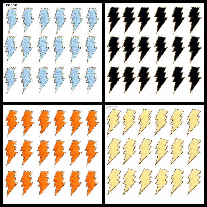 10 шт. 4 цвета вышитые нашивки с молнией для одежды | Дом и сад