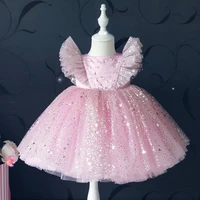 infant baby girls christmas dress 1 2 3 4 5 toddler newborn sequin princess dresses 1 year old birthday party new year costume