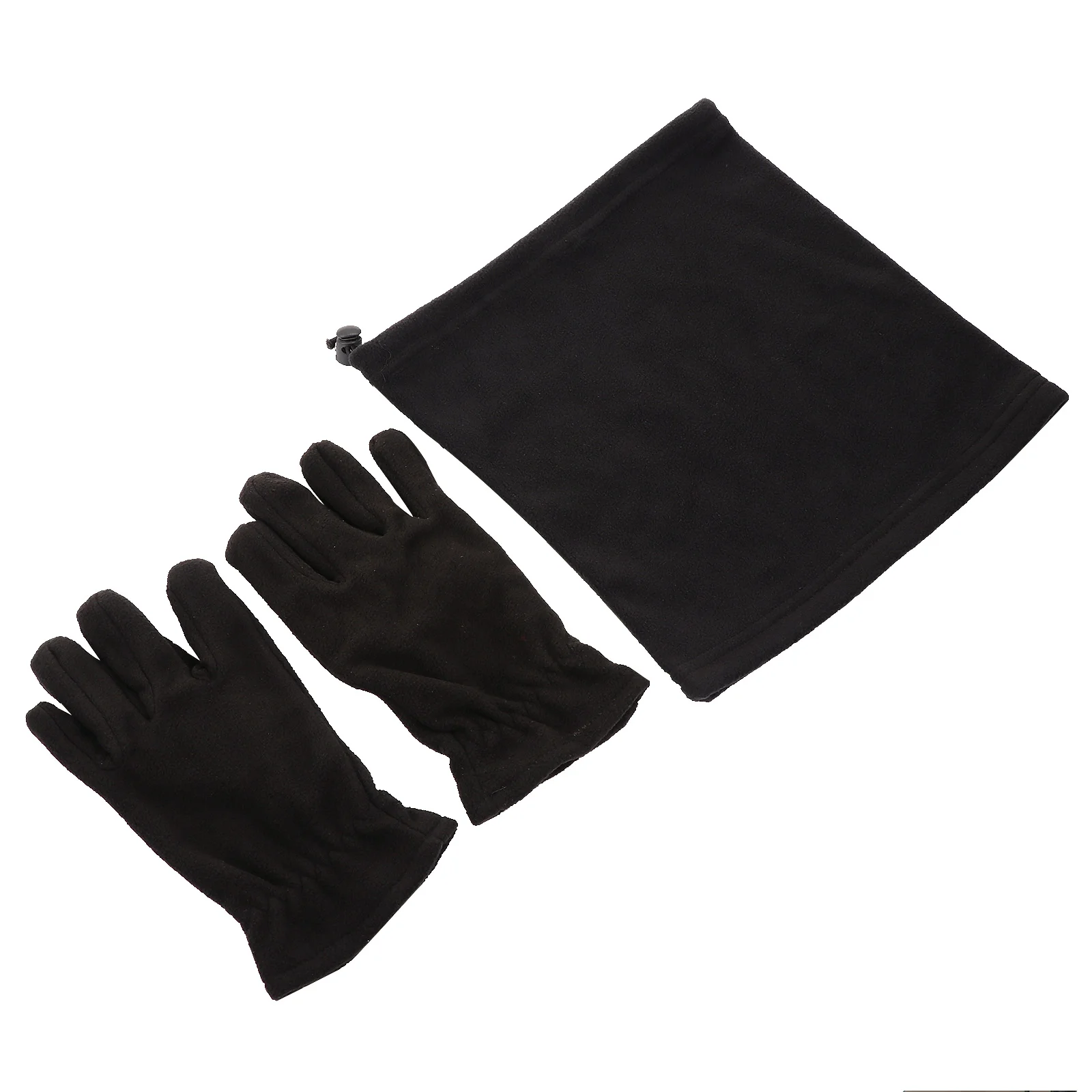 

1 Set Winter Warm Suits Cold Wind Fleece Warm Scarf Accessories